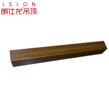 Building material customized aluminium wave linear baffle ceiling for interior design